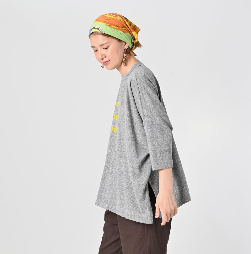 45R Best in Bloom Big Slit T-shirt (Top-dyed)