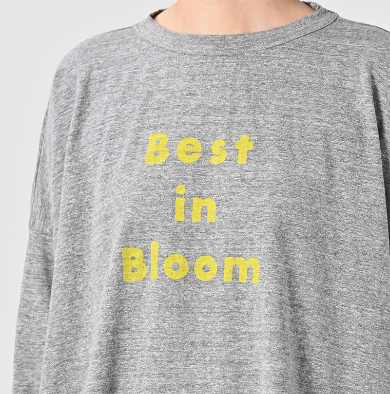 45R Best in Bloom Big Slit T-shirt (Top-dyed)