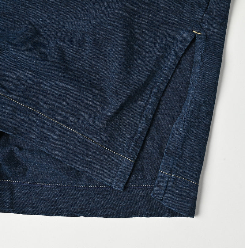 45R Indigo Best in Bloom Big Slit T-shirt