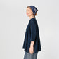 45R Indigo Best in Bloom Big Slit T-shirt
