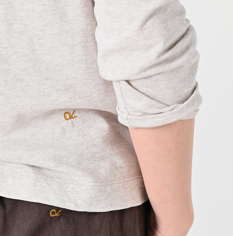 45R Listen Here Square T-shirt (Top-dyed) - Image 8