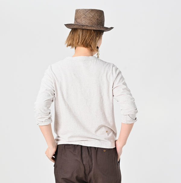 45R Listen Here Square T-shirt (Top-dyed)