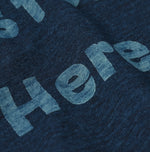 45R Indigo Listen Here Square T-shirt