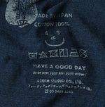 45R Indigo Listen Here Square T-shirt