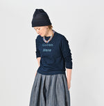45R Indigo Listen Here Square T-shirt