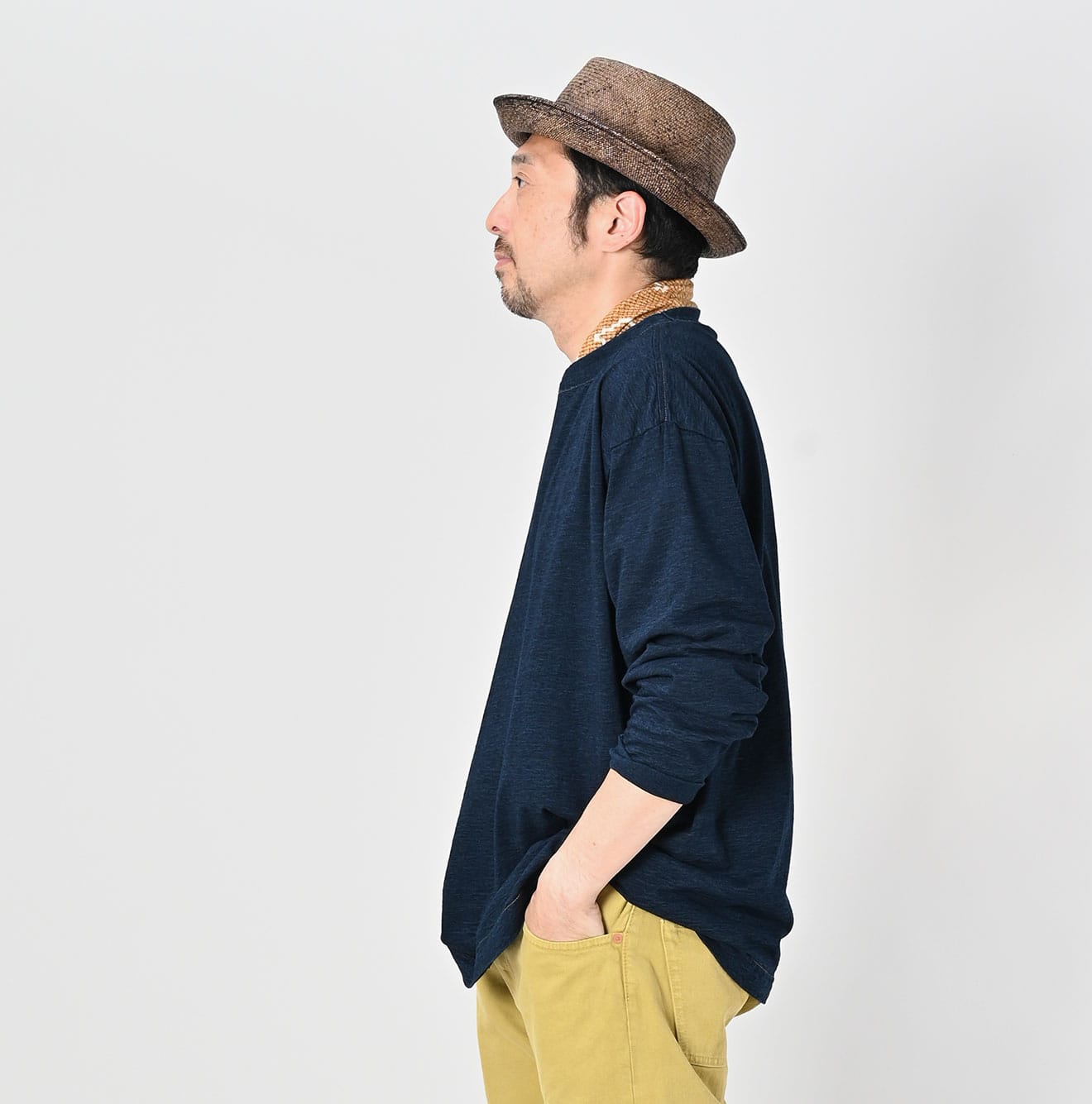 45R Indigo Ocean 908 Long Sleeve T-shirt