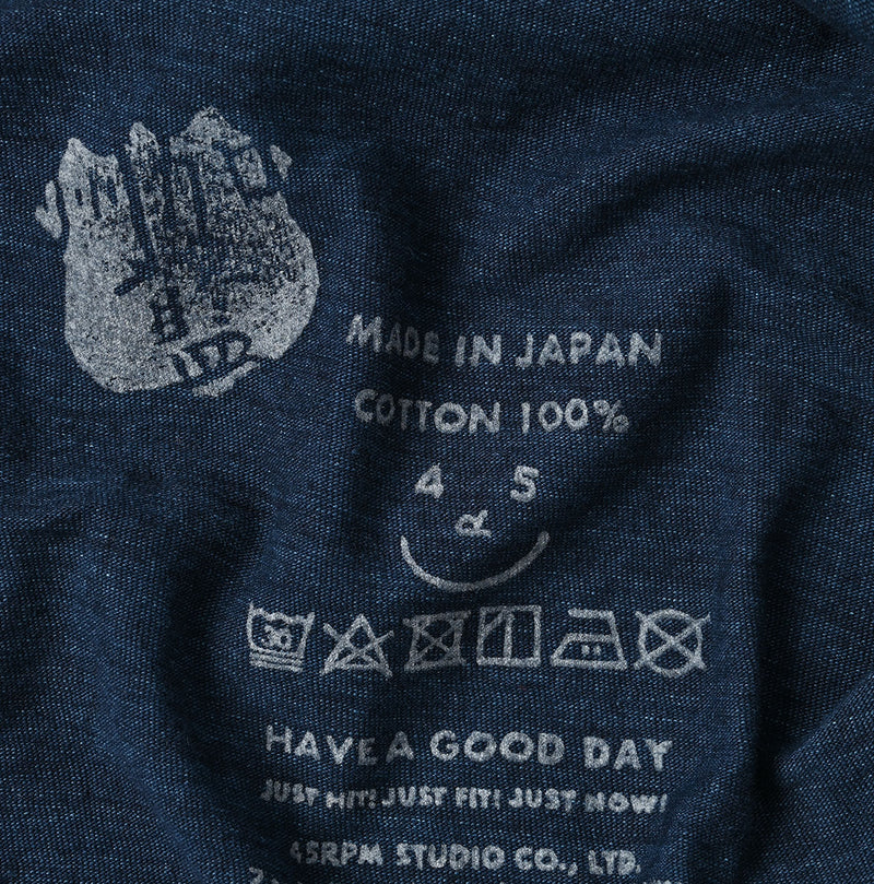 45R Indigo Ocean 908 Long Sleeve T-shirt - Image 17
