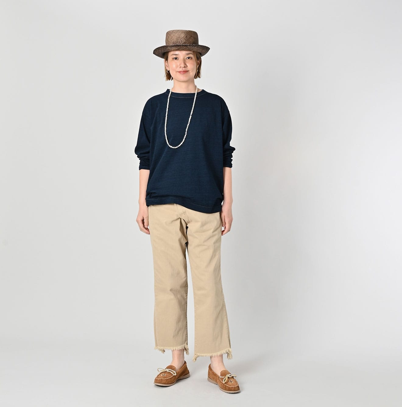 45R Indigo Ocean 908 Long Sleeve T-shirt - Image 2