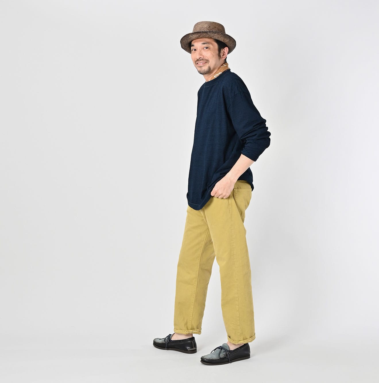 45R Indigo Ocean 908 Long Sleeve T-shirt