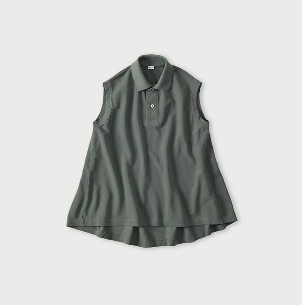 45R Cotton Pique Flare Polo