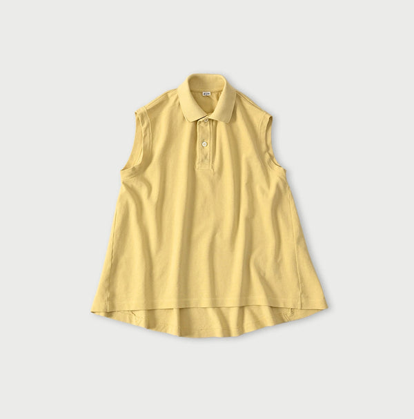 45R Cotton Pique Flare Polo