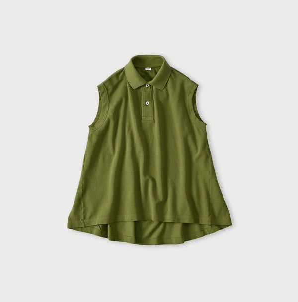45R Cotton Pique Flare Polo