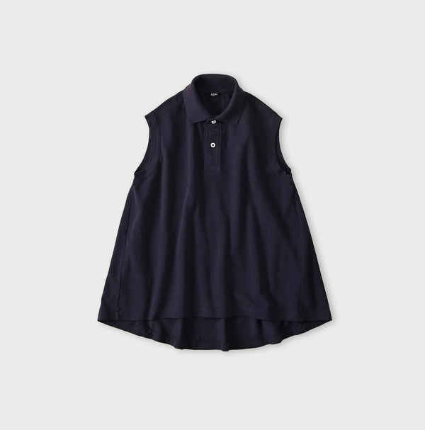 45R Cotton Pique Flare Polo