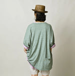 45R SIZE 9.8 | Ocean 908 Short Sleeve T-shirt (Top-Dyed)