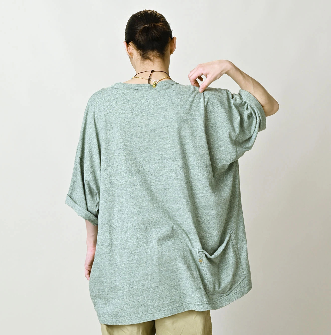 45R SIZE 9.8 | Ocean 908 Short Sleeve T-shirt (Top-Dyed) - Image 9
