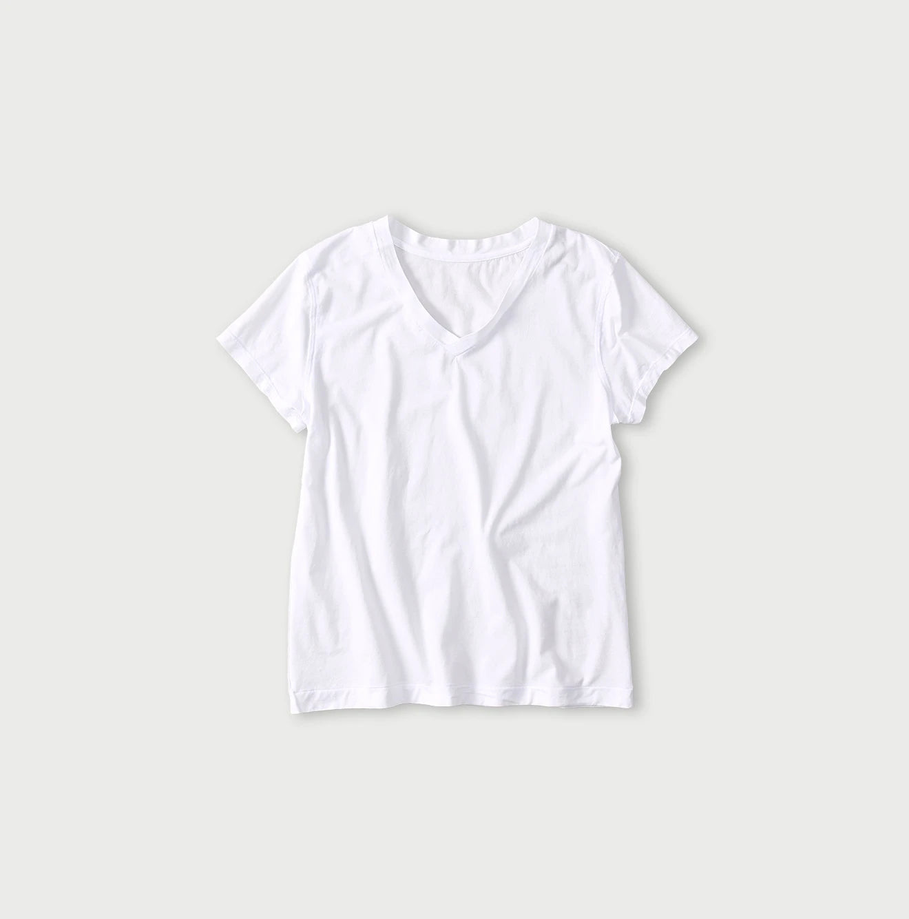 45R Supima Lightweight V-Neck T-Shirt - Image 1