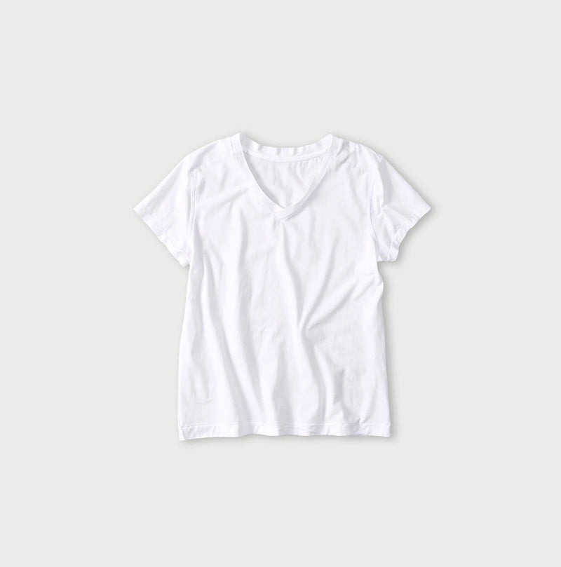 45R Supima Lightweight V-Neck T-Shirt - Image 1