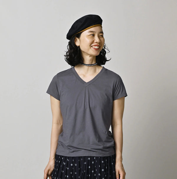 45R Supima Lightweight V-Neck T-Shirt