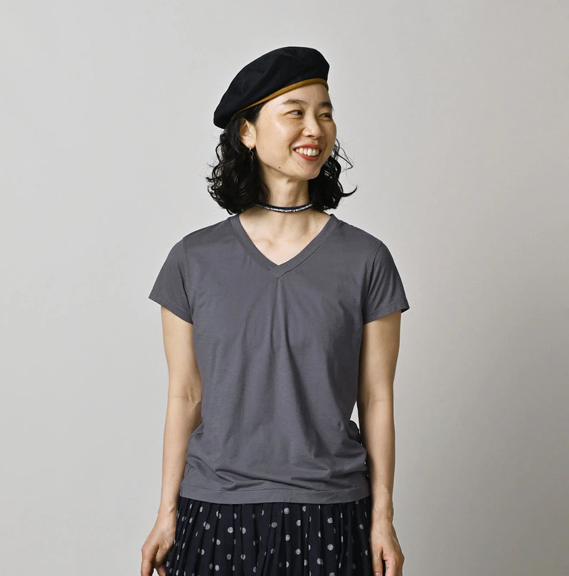 45R Supima Lightweight V-Neck T-Shirt - Image 7