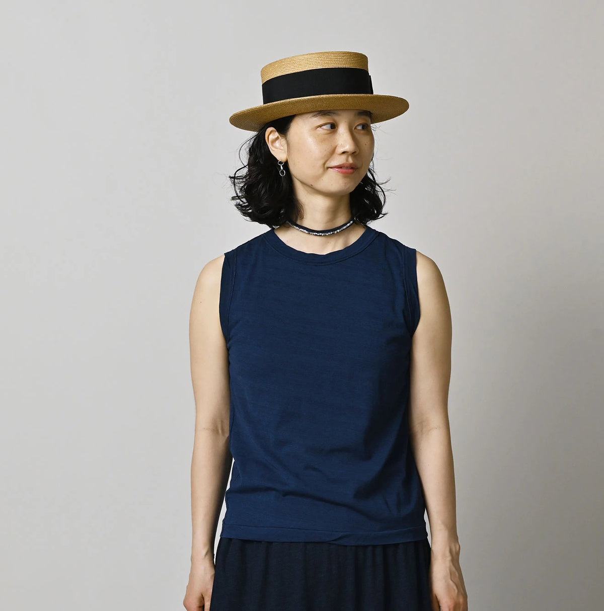 45R Indigo Supima Lightweight Camisole