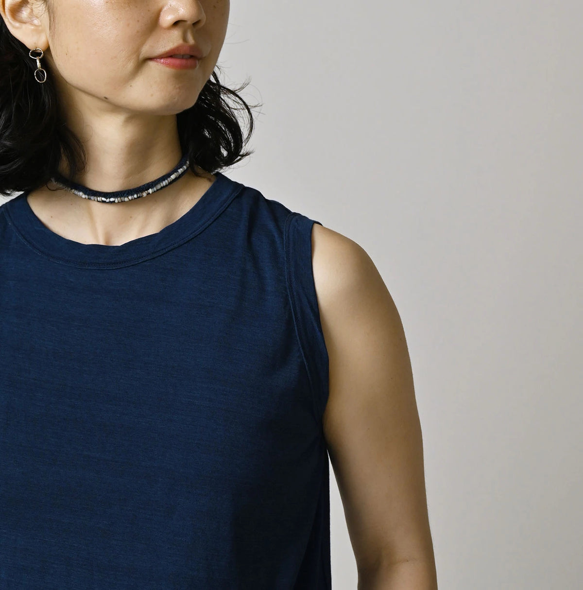 45R Indigo Supima Lightweight Camisole