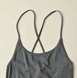 45R Fraise Cross-Back Camisole (Top-Dyed)