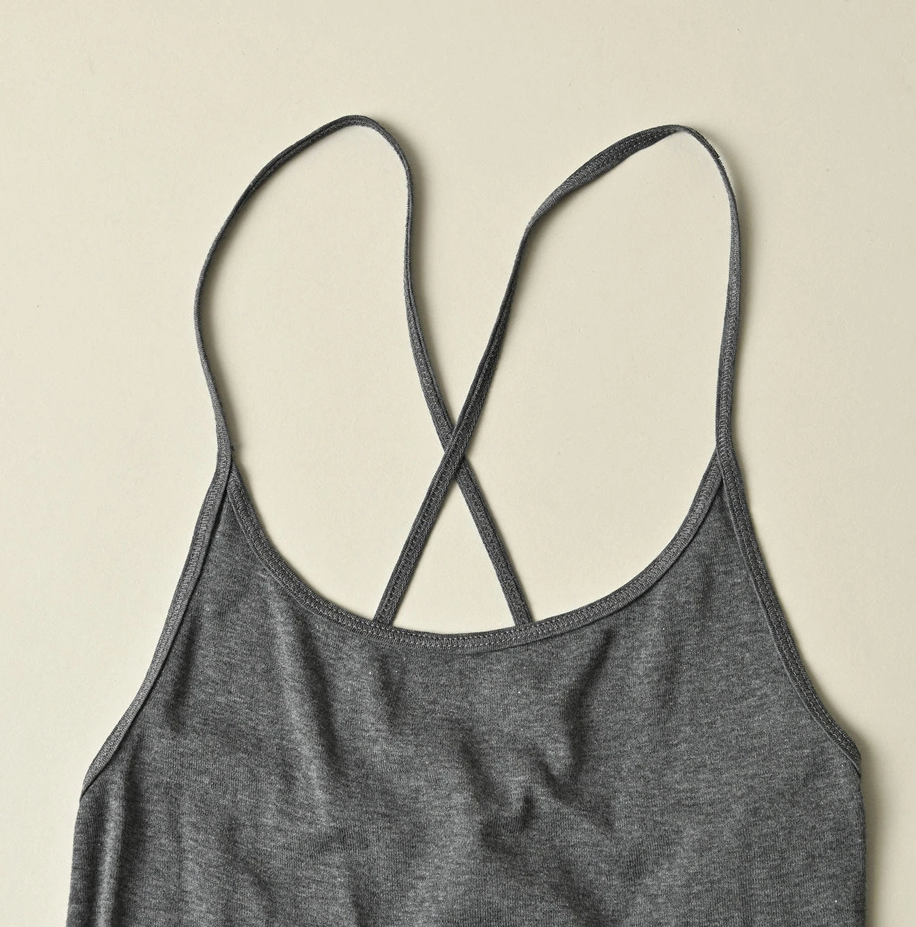 45R Fraise Cross-Back Camisole (Top-Dyed) - Image 3