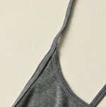 45R Fraise Cross-Back Camisole (Top-Dyed)