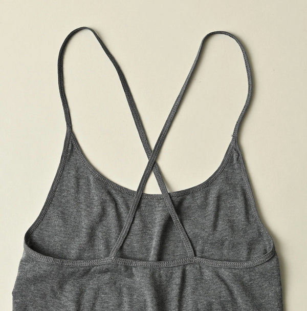 45R Fraise Cross-Back Camisole (Top-Dyed)