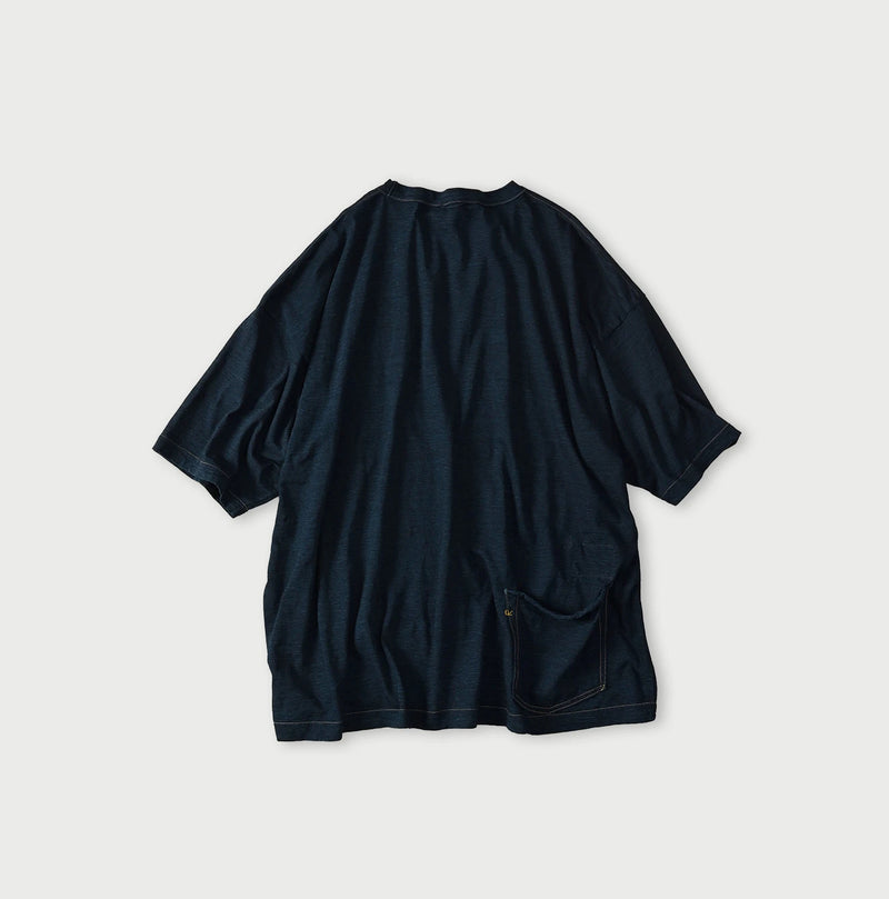 45R SIZE 9.8 | Indigo Ocean 908 Short Sleeve T-shirt - Image 14
