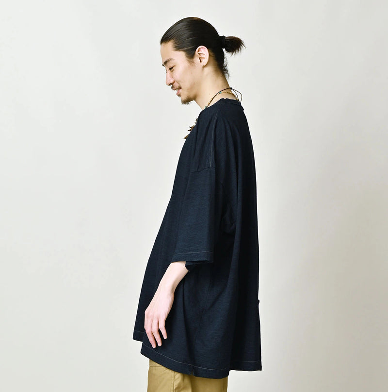 45R SIZE 9.8 | Indigo Ocean 908 Short Sleeve T-shirt - Image 8