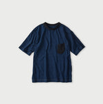 45R Indigo Striped Pocket 908 T-shirt