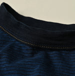 45R Indigo Striped Pocket 908 T-shirt