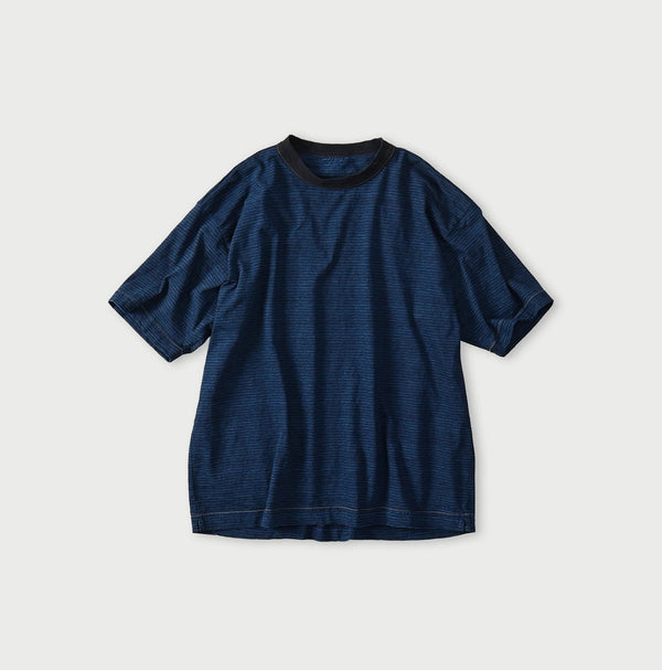 45R Indigo Stripe 908 Ocean T-shirt