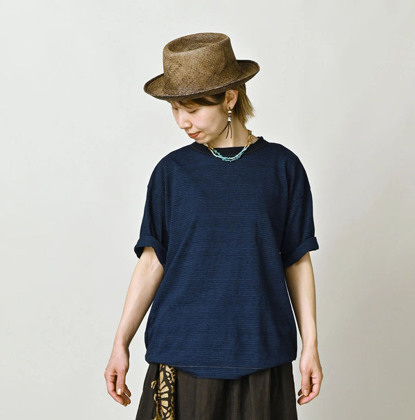 45R Indigo Stripe 908 Ocean T-shirt