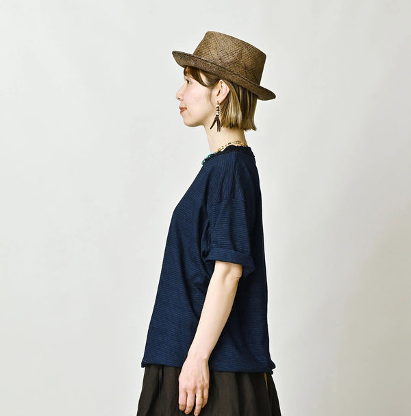 45R Indigo Stripe 908 Ocean T-shirt