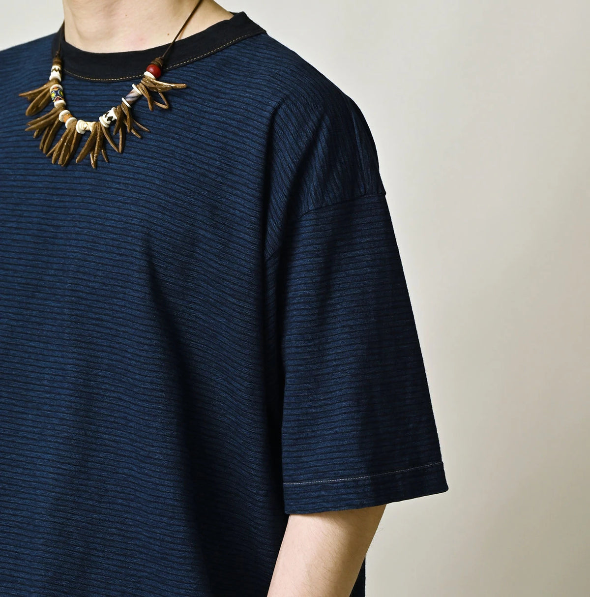 45R Indigo Stripe 908 Ocean T-shirt