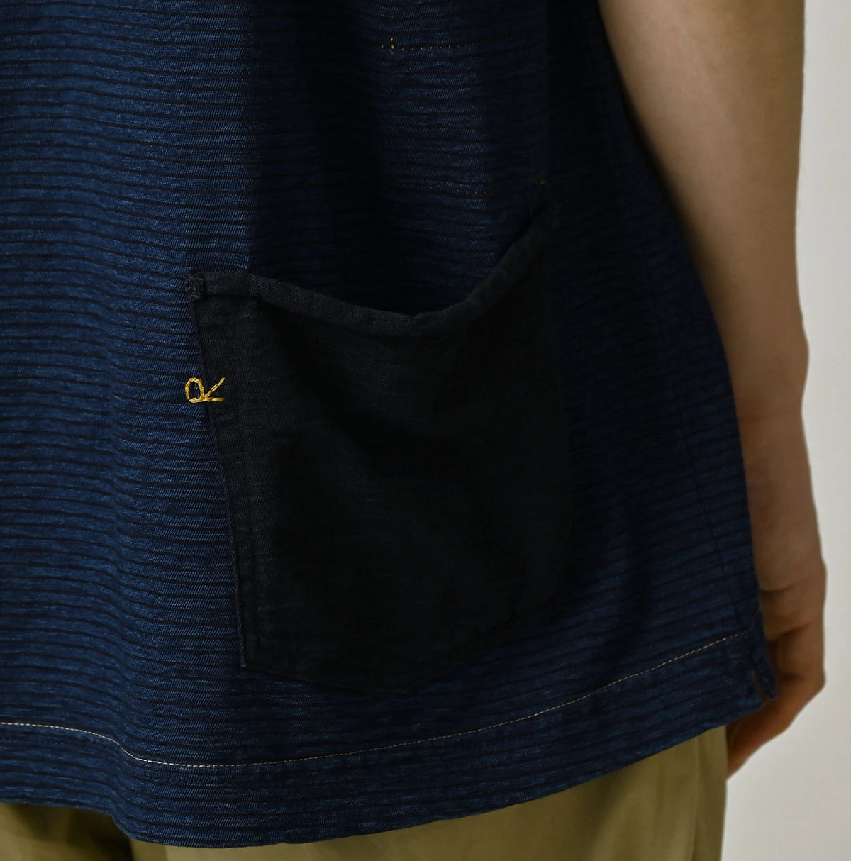 45R Indigo Stripe 908 Ocean T-shirt