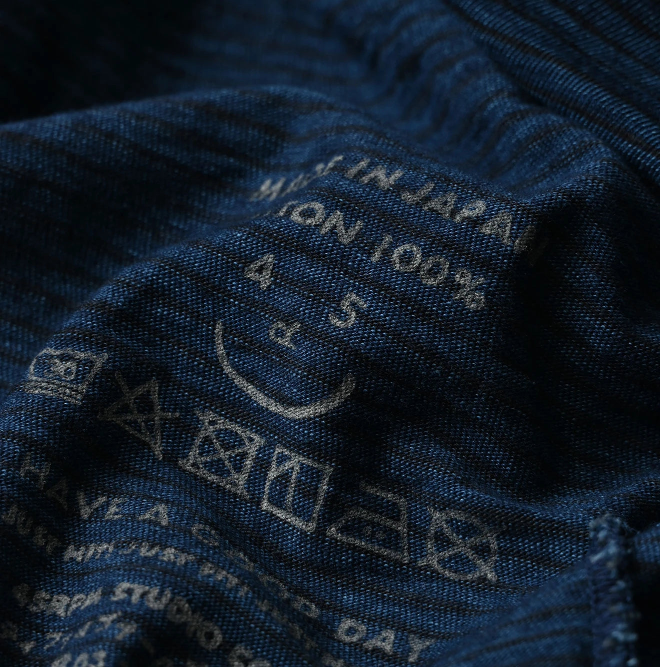 Indigo Stripe 908 Ocean T-shirt | 45R Official Online Store – 45R