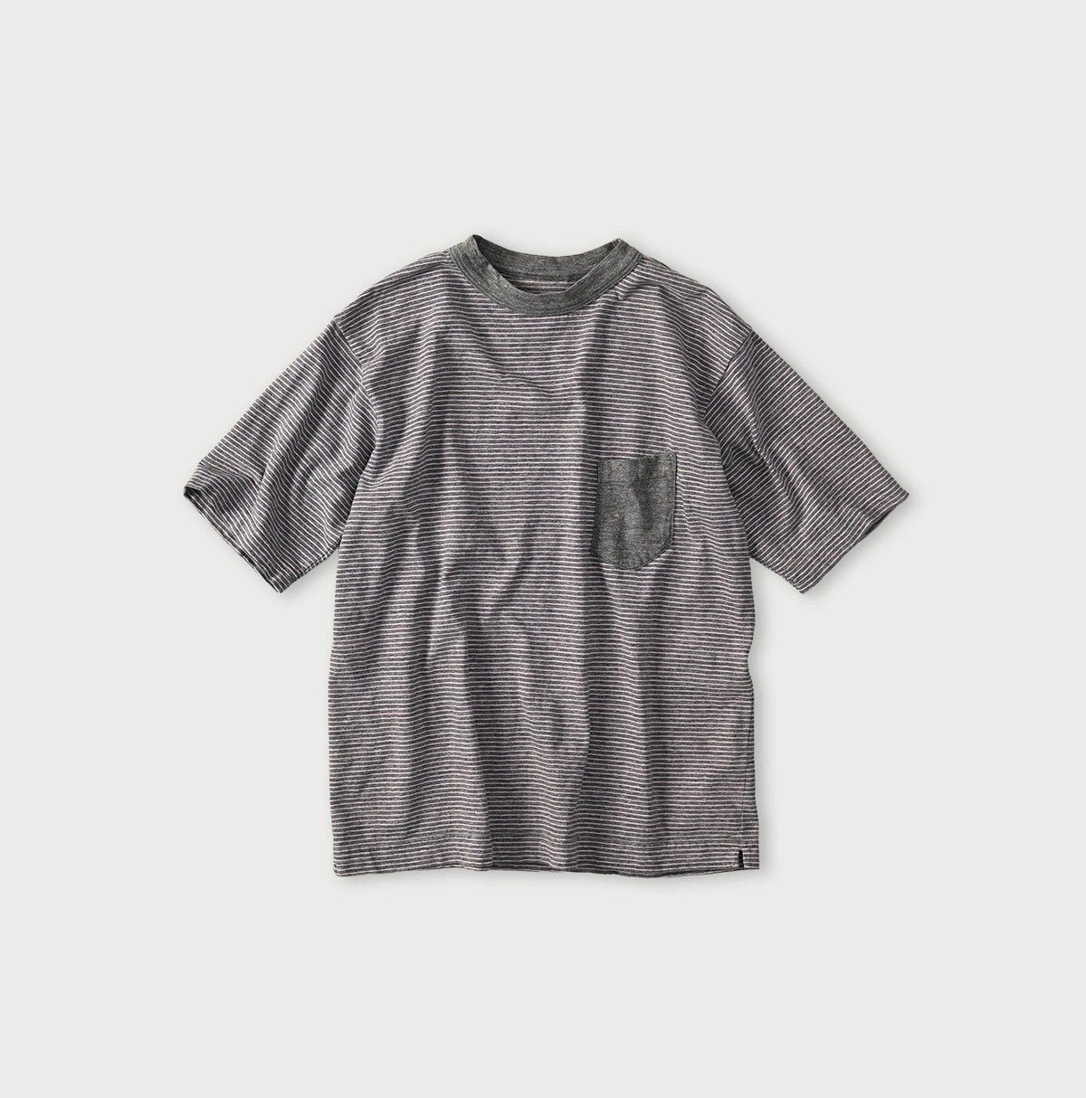 45R Striped Pocket 908 T-shirt (Top-Dyed)