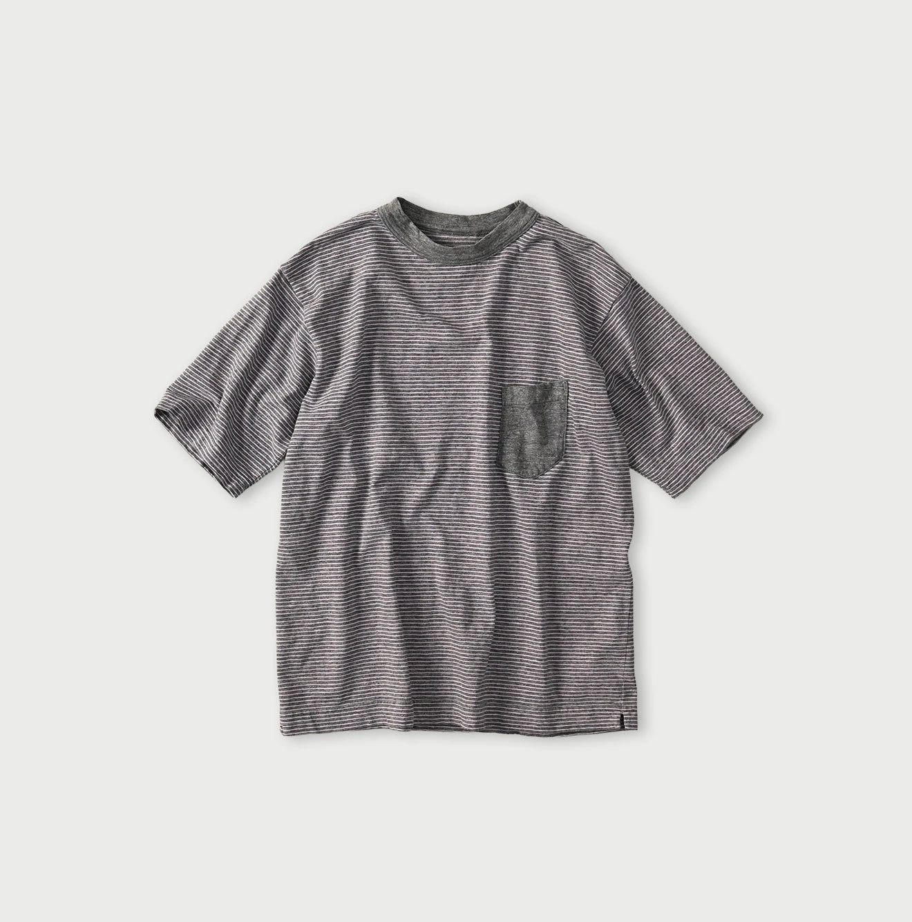 45R Striped Pocket 908 T-shirt (Top-Dyed) - Image 2