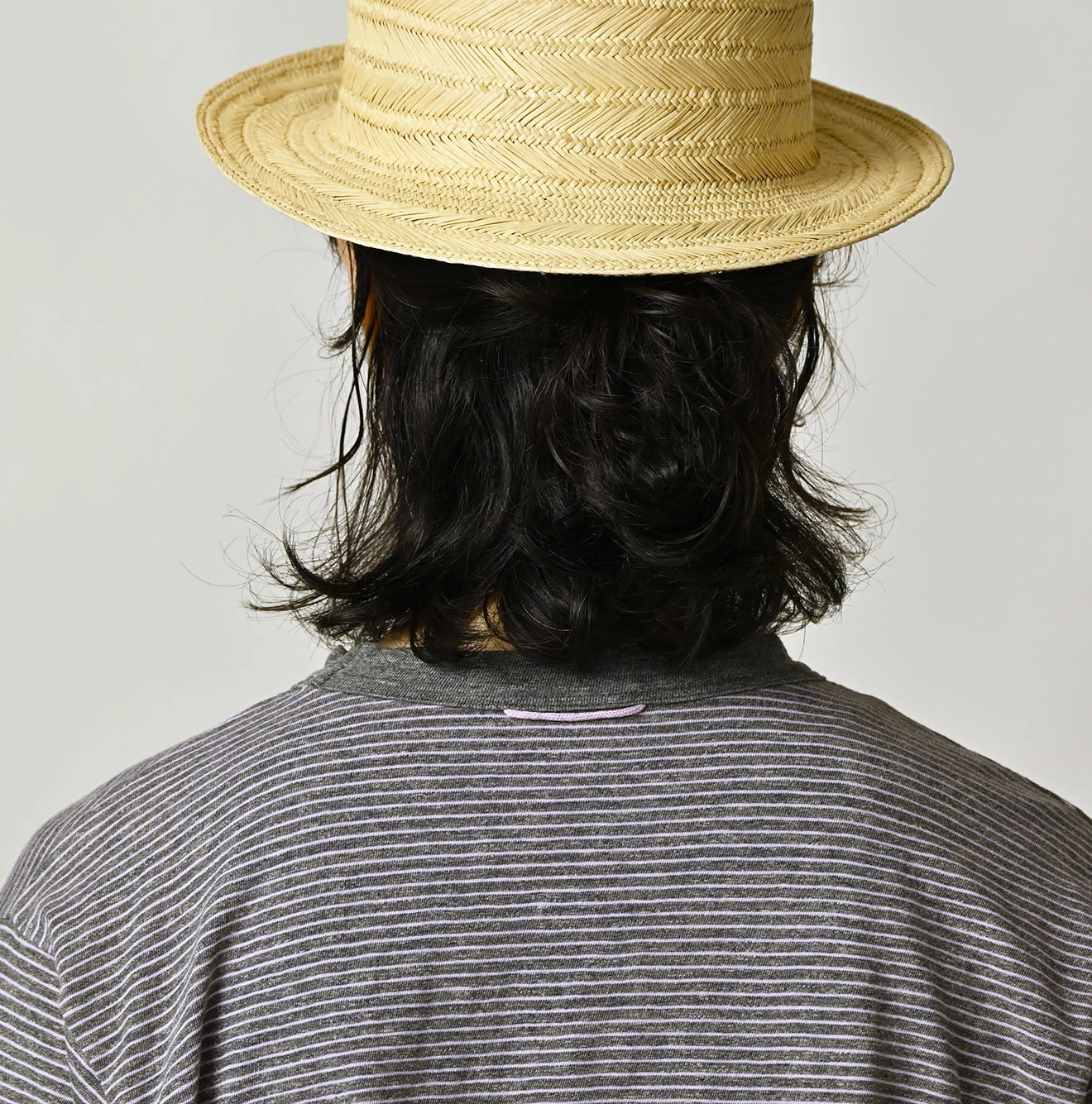 45R Striped Pocket 908 T-shirt (Top-Dyed) - Image 13
