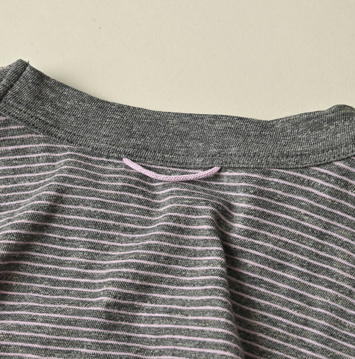 45R Striped Pocket 908 T-shirt (Top-Dyed)