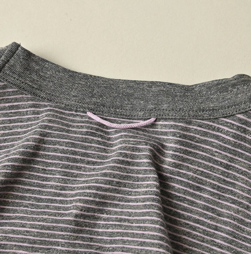 45R Striped Pocket 908 T-shirt (Top-Dyed) - Image 19