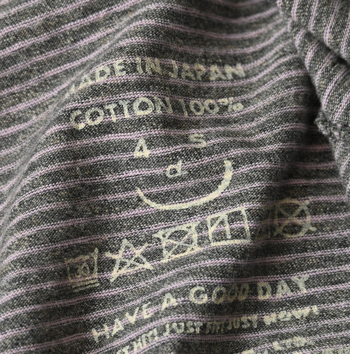 45R Striped Pocket 908 T-shirt (Top-Dyed)