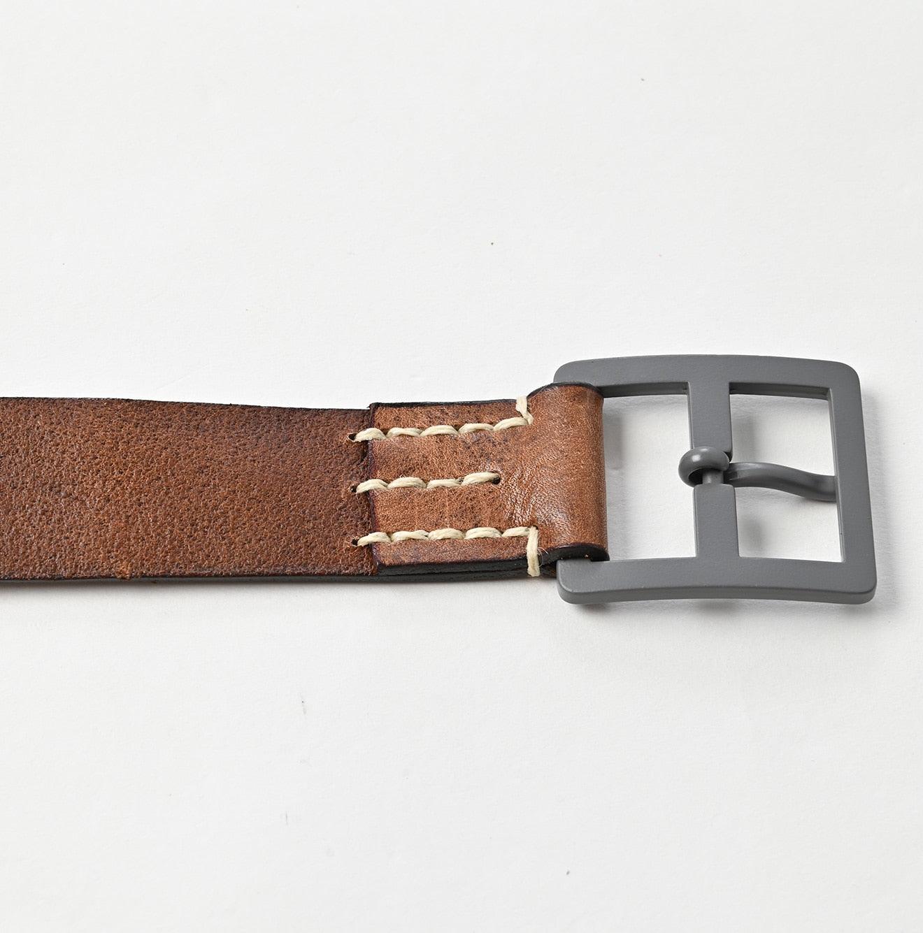 Vintage Leather Belt Wide (Size L) - 45R by 45rpm studio - Image 4