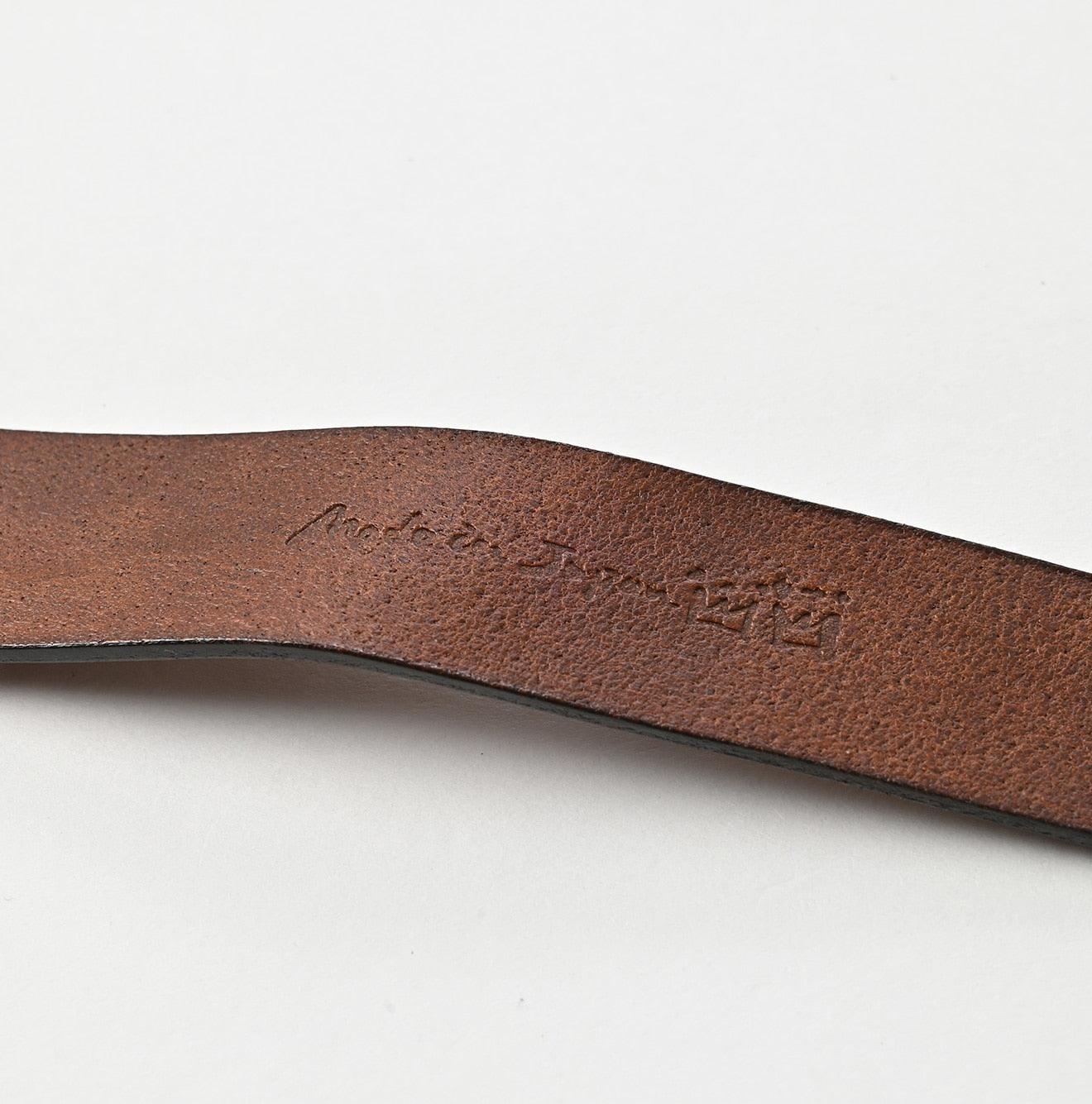 Vintage Leather Belt Wide (Size L) - 45R by 45rpm studio - Image 5