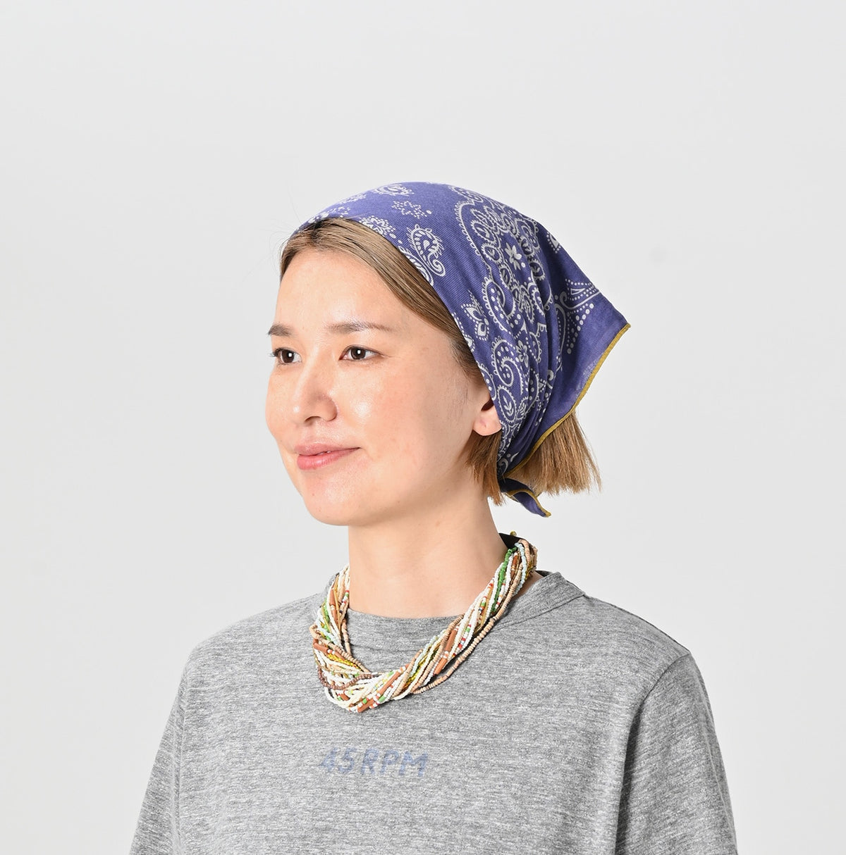 45R Supima Twill Candy Paisley Bandana