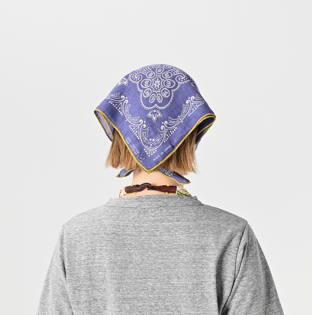 45R Supima Twill Candy Paisley Bandana
