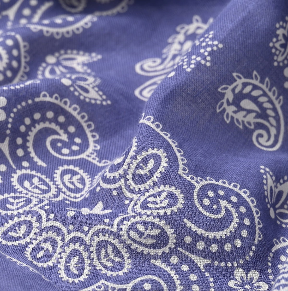 45R Supima Twill Candy Paisley Bandana